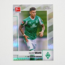 2020-21 Topps Chrome Bundesliga Sliver Prism Refractors #25 Davie Selke /199