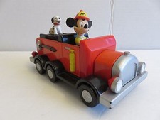 Disney Mickey's Fire Engine Truck 71 w/Dalmatian Pup