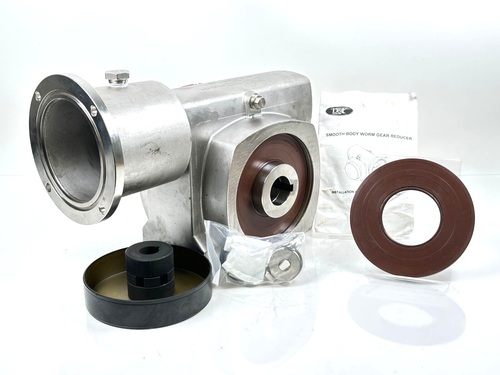 (NEU) D&F 37.SDFSBHC8F152 Schneckengetriebe mit glattem Gehäuse 3,465 U/min 1750 - Bild 1 von 11