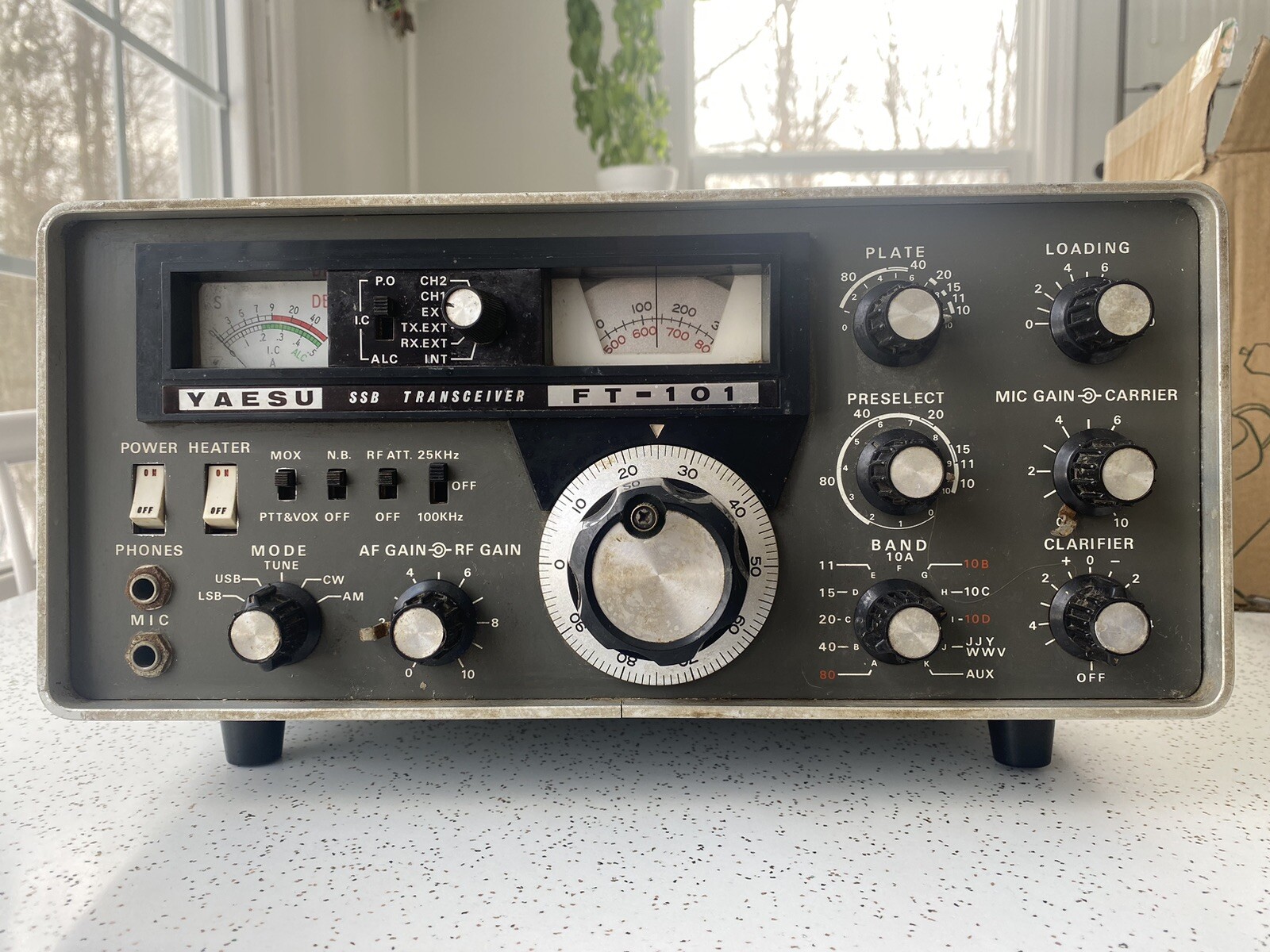 オリジナル アマチュア無線機ヤエスFT101ES i9tmg.com.br