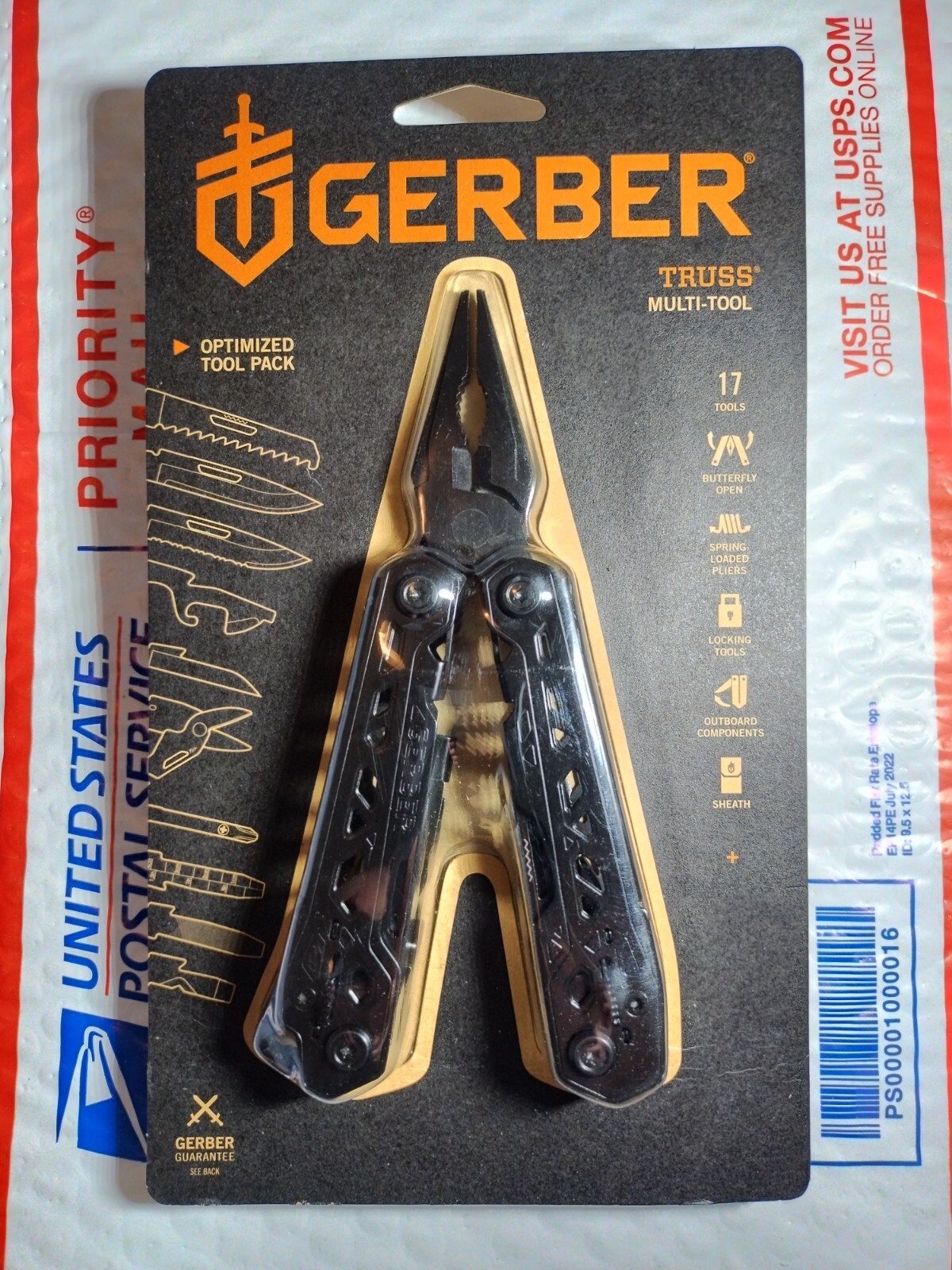 Authentic Gerber 31-003304 Truss Multi-Tool  17 Tools