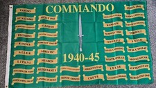 Commando Battle Honours WW2 Flag 3X5FT