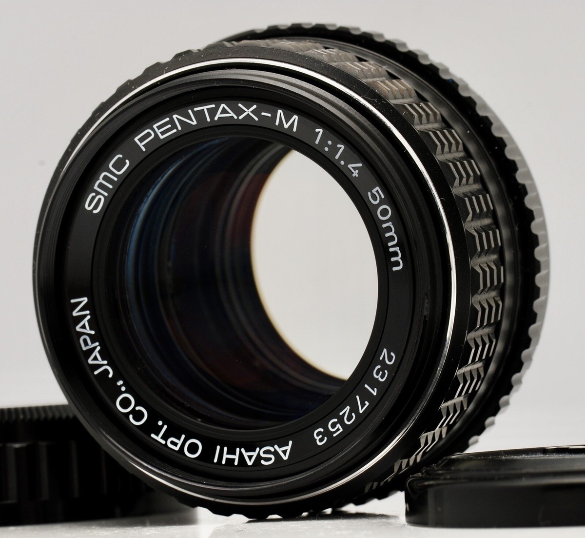 ASAHI SMC PENTAX-M 50mm f/1.4 レンズ MINT ] Asahi SMC Pentax-M 50mm f/1.4 K mount Lens From JAPAN