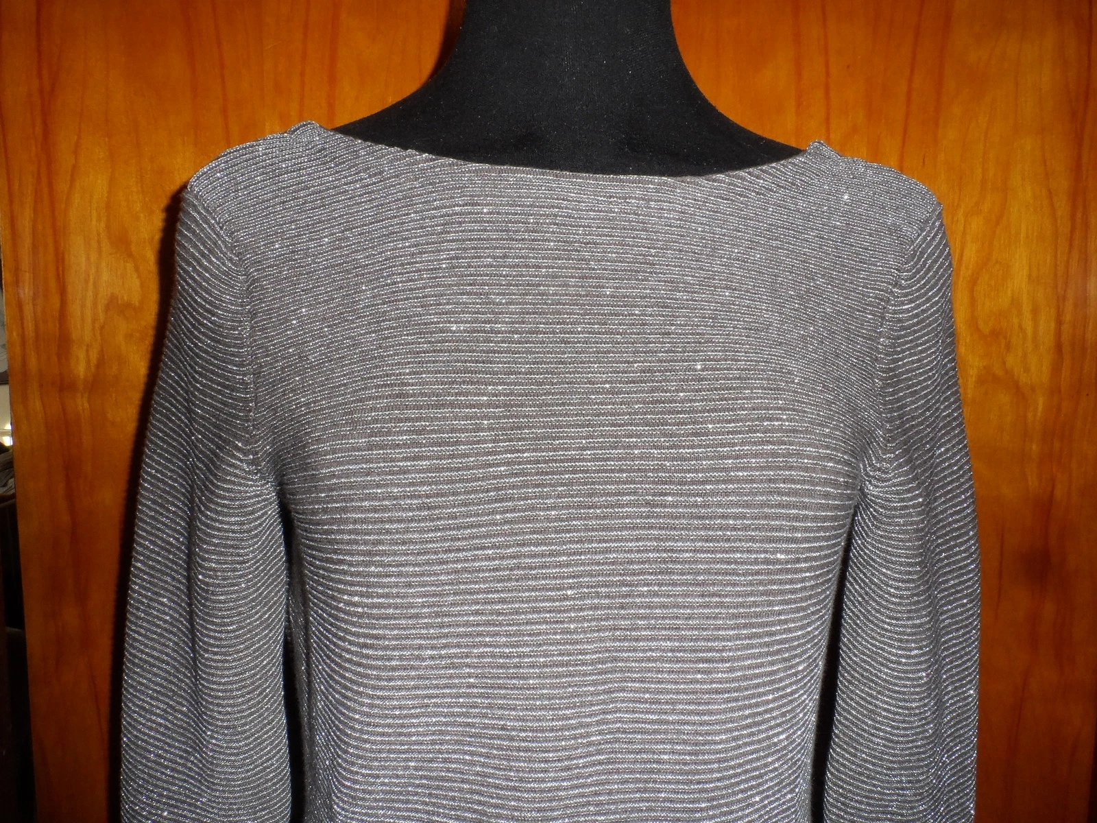 UNDERCOVER Abito con maglione metallico reversibile Victoria's Secret Moda International S nuovo