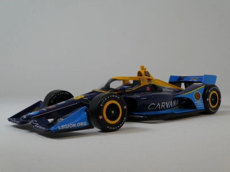 Greenlight Indycar Honda Dallara Ganassi #48 Jimmie Johnson 2021 1/18 11105 - Immagine 2 di 3