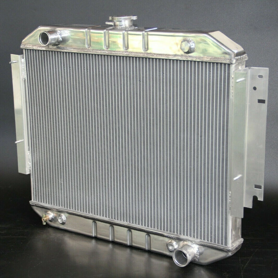 Radiador KKS 3 filas para camioneta Dodge B100 B200 70-79 D100 D150 D200 W100 W150 V8 Foto 3 de 4