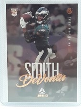 DeVonta Smith 2021 Chronicles Luminance Update BRONZE #211 Philadelphia Eagles