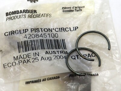 420845100 Bombardier Sea-Doo Piston Circlips (set of 2) for GS GSX GTI GTS GTX