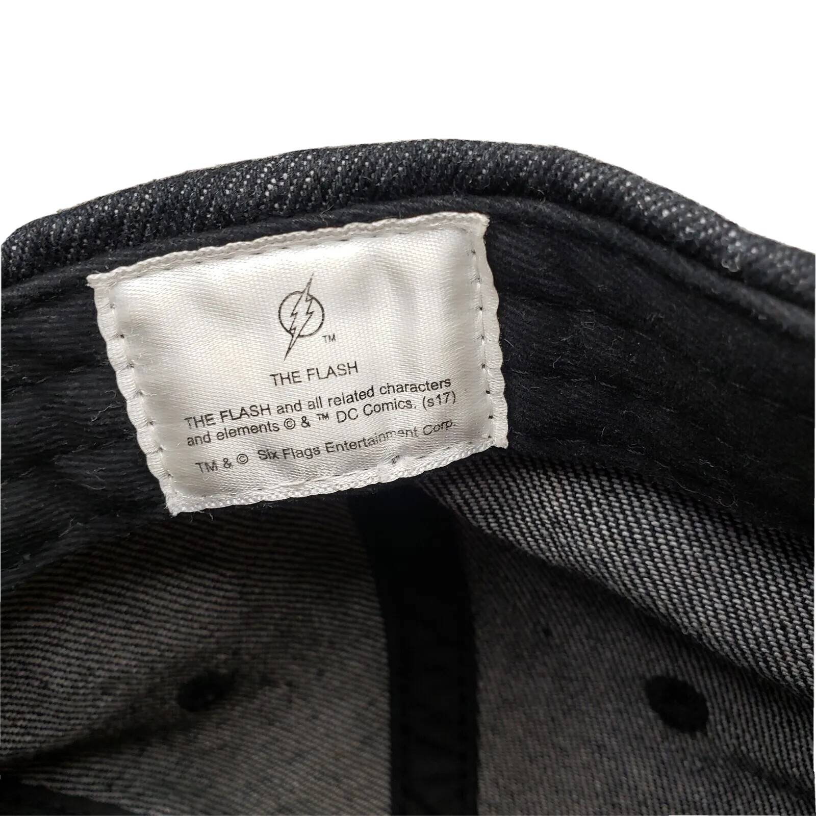 Hat From Six Flags With The Flash Logo - image 6