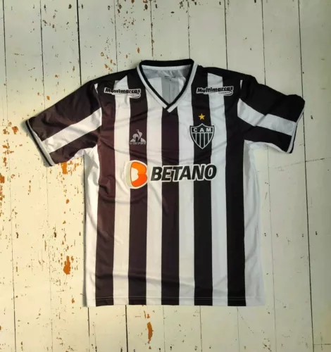 Atlético Mineiro Le Coq Sportif 2021 Home Football Shirt L Slim Fit