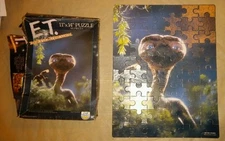 1982 Vintage Craft Master E.T. Movie 11" x14" 60 Pc Puzzle 1982