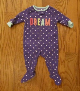 Carter/'s Baby One Piece Polyester Fleece Aqua Blanket Sleeper Size 3 Months NWT