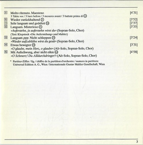 Gustav Mahler: Symphonie No. 2 Resurrection Symphony (2 CD Set DG 1994) - Picture 6 of 6