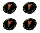 (4) OEM ORIGINAL 2003 PONTIAC VIBE CENTER CAPS P/N 9593169 / 9594156