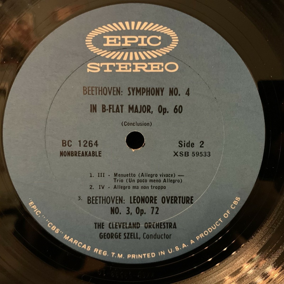 ベートーベン　レコード LP レコード フリッチャイのベートーヴェン/交響曲第9番「合唱