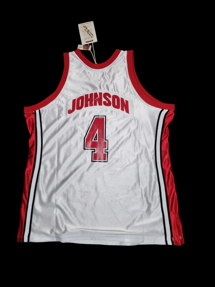 Camiseta 1990 UNLV National Champions 13 Autos Team autêntica assinada M & N BAS CERTIFICADO DE AUTENTICIDADE - Imagem 4 de 4