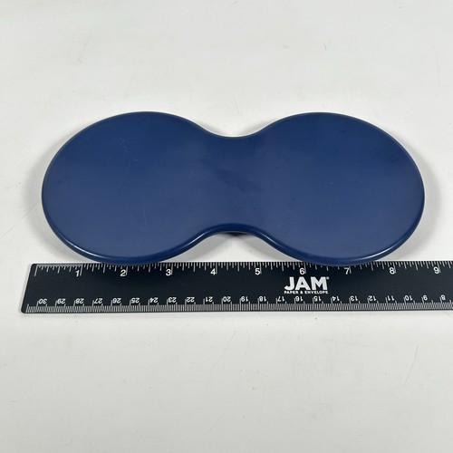 Vintage Tupperware Double Spoon Rest Navy Blue 2763A - Picture 8 of 13