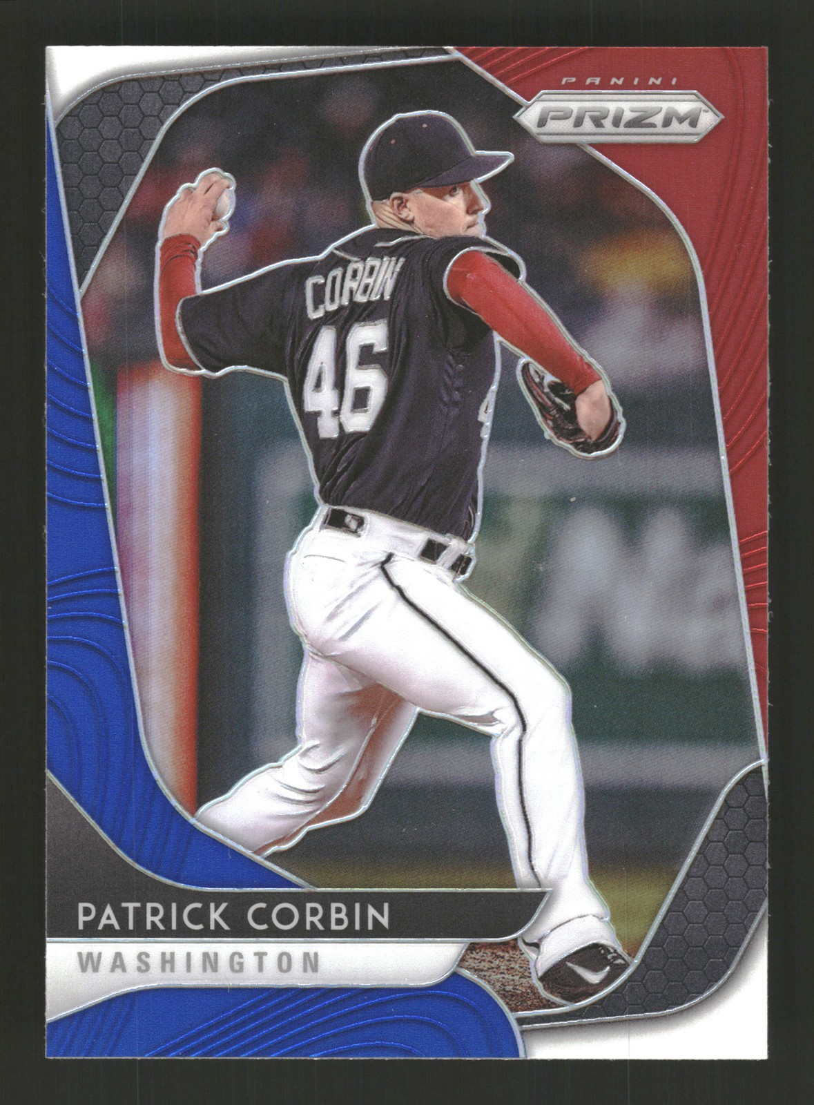 Patrick Corbin 2020 Panini Prizm #187 Red, White and Blue Prizm