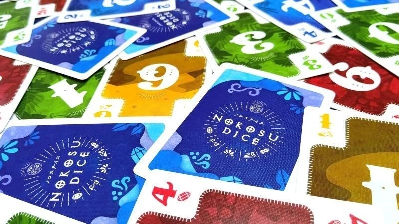 Nokosu Dice Board Game 2023 Edition English Manual Included Japan Trick Taking - Image 2 of 4