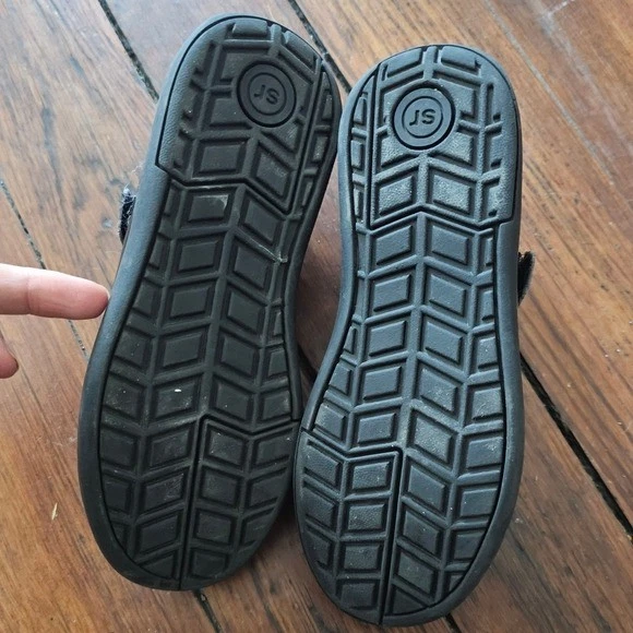 Girls Stride Rite Holly Mary Jane Black Patent Toddler Size 13.5 - Image 3 of 4