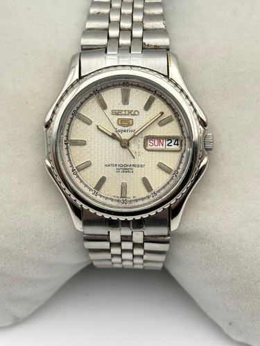 Seiko 5 Superior 7s36-0030 Day/Date Vintage Men’s Watch
