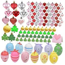 Valentines Day Ornaments Tree Decorations - 103pcs Tree Decor for Valentine's