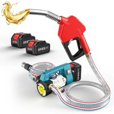 260W Electric Cordless Fuel Transfer Pump 720GPH 2x Battery Diesel Kerosene Pump