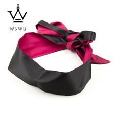 Shade Blindfold Eye Mask Silk Satin Binding Patch Eye Mask Cosplay