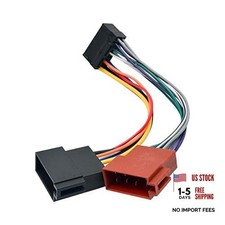 16 Pin Car Stereo Radio Lead Loom ISO Wiring Harness Connector Adaptor