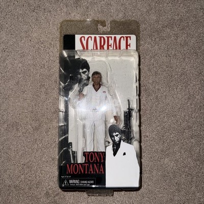 Tony Montana Scarface White Suit Toy Figure Sealed Collectors HTF