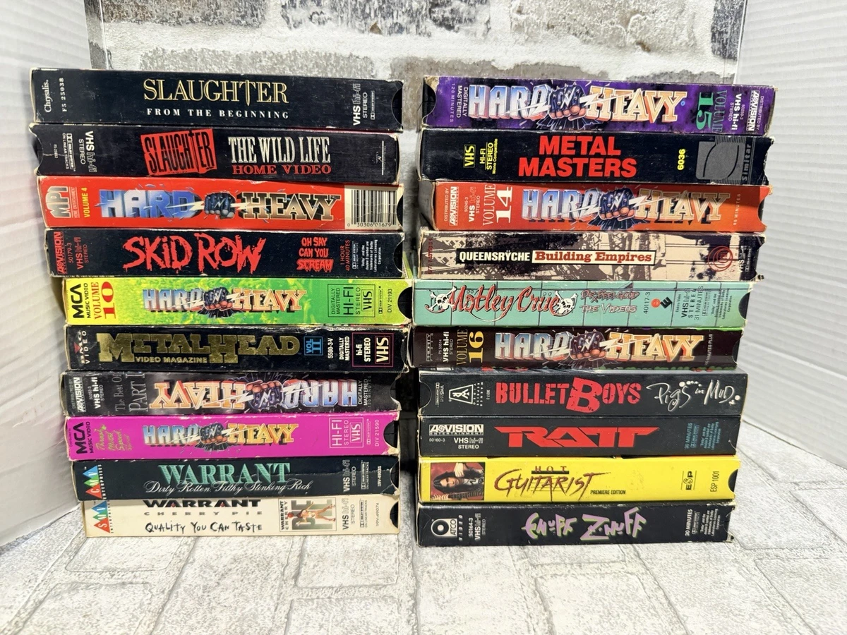 Music & Concerts Rock VHS Tapes for sale | eBay