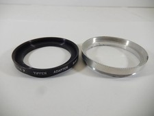 TIFFEN 46mm SCREW-ON LENS ADAPTER W/ SERIES 7 FILTER HOLDER RETAINER RING