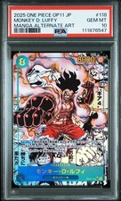 Monkey.D.Luffy OP11-118 Prices | One Piece Fist of Divine Speed