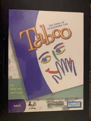 Parker Brothers TABOO Board Game NEW Sealed 2009