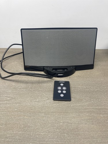 Bose SoundDock Digital Music System schwarz mit Fernbedienung & iPod Einsätzen - getestet