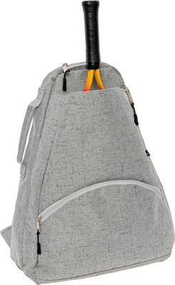 Tennis BACKPACK Grey RACKET HOLDER  Bag Pickleball Squash LISH COURT ADVANTAGE