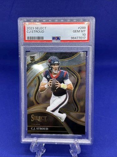 2023 Select CJ Stroud #183 - Rookie Base - PSA 10 - Texans