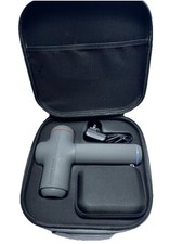 Sharper Image Power Percussion Deep Tissue Massager  Model 2437599  6 Attachments