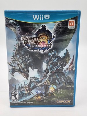 Monster Hunter 3 Ultimate (Nintendo Wii U, 2013) Brand New Factory Sealed US
