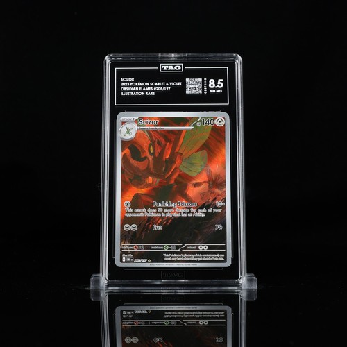 Scizor graded TAG 8.5 for sale on eBay