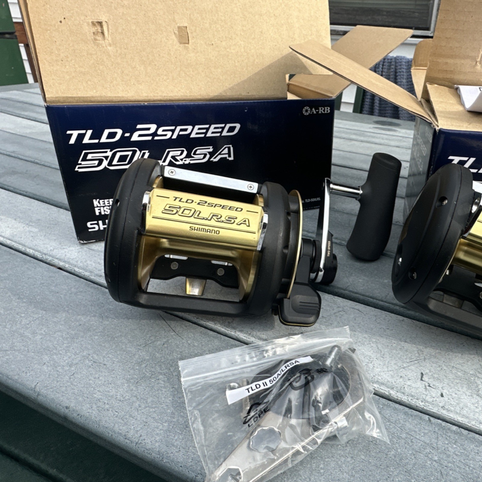 Shimano TLD-2Speed 50LRSA Fishing Reel 2-Speed 50 Aluminum G