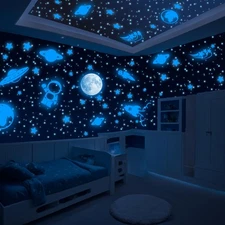 Glow in The Dark Stars for Ceiling Decor - 600 pcs with Bonus Constellation E...