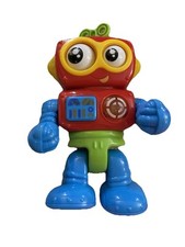 HAP-P-KID Retro Talking Toy Robot - Lights Up - 20CM, Toy Robot, See Description