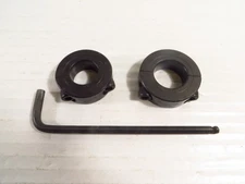2 Pack RULAND MANUFACTURING Steel Shaft Collar, Clamp, 3/4" & 7/8"