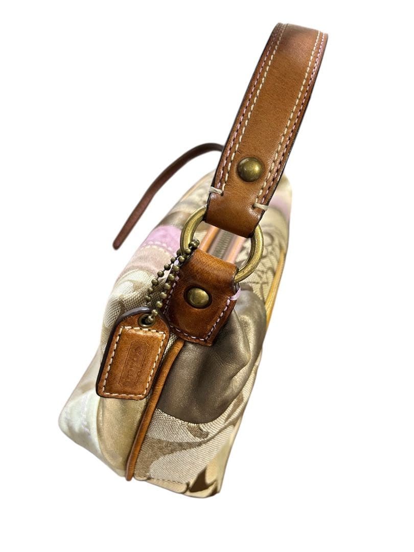 COACH Patchwork Design Mini Handbag Accessory Pou… - image 7