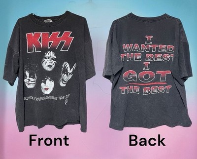 Modern L Vintage 1996 97 Tour Merch Kiss Alive I Wanted The Got Best T-Shirt XXL
