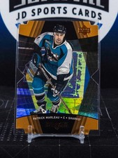 1999-00 Black Diamond Final Cut 74 Patrick Marleau SP 046/100 Sharks