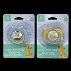 Disney Baby Lion King Simba Pacifiers w/cover 2 pack New in Package
