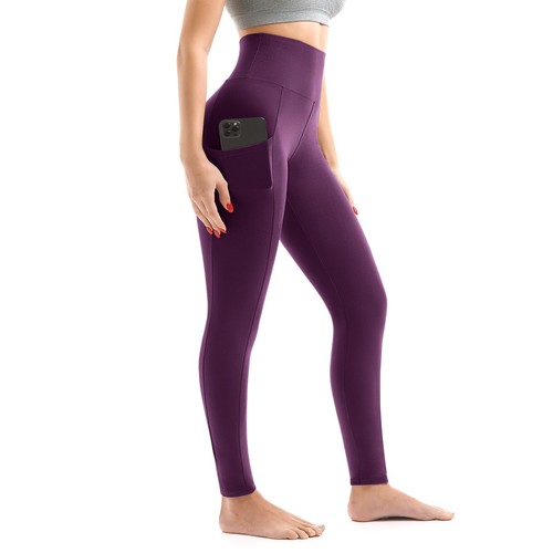 Leggings with Pockets for Women, High Waisted Buttery Soft Womens Leggings fo...