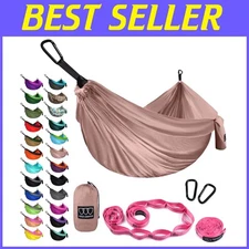 Strong Double Hammock with 1000lbs Capacity